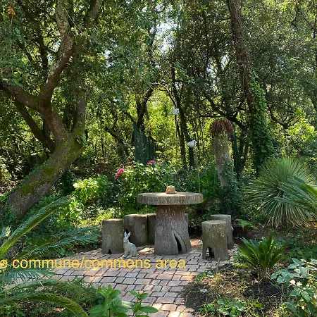 With Beautiful Private Garden On The Forest In Domino Apartmán *